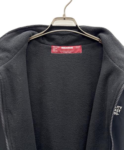 HIDE AND SEEK（ハイドアンドシーク）HIDE AND SEEK (ハイドアンドシーク) ナイロンベスト ブラック サイズ:XLの古着・服飾アイテム