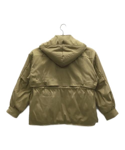 Pearl button BLANC basque（ブランバスク）Pearl button BLANC basque (ブランバスク) 中綿ジャケット カーキ サイズ:38の古着・服飾アイテム