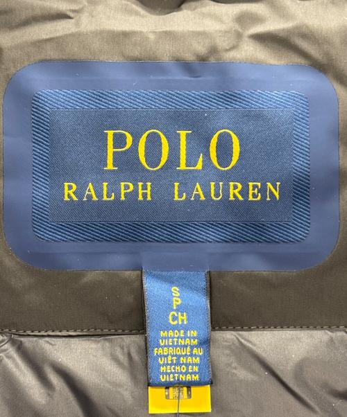 POLO RALPH LAUREN（ポロ・ラルフローレン）POLO RALPH LAUREN (ポロ・ラルフローレン) モックネックダウンジャケット ブラック サイズ:Sの古着・服飾アイテム