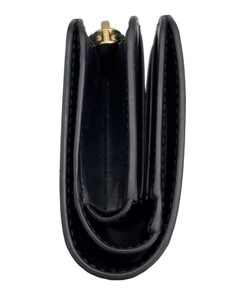 MARC JACOBS（マークジェイコブズ）MARC JACOBS (マークジェイコブズ) ミニグリッターコンパクトウォレット ゴールドの古着・服飾アイテム