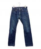 THE FLAT HEADザ・フラットヘッド）の古着「タイトストレートジーンズ」｜インディゴ