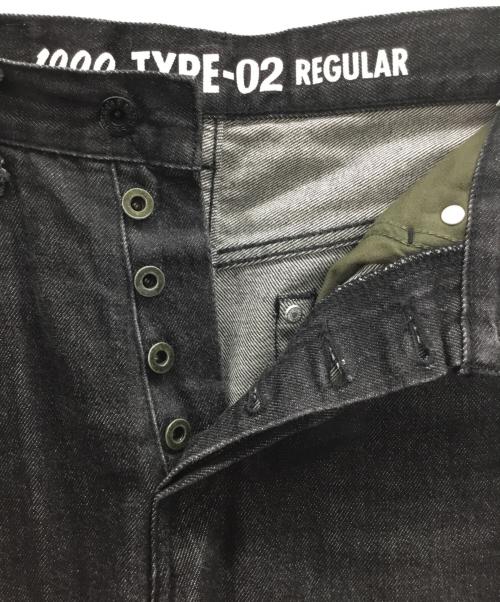 A BATHING APE（ア ベイシング エイプ）A BATHING APE (ア ベイシング エイプ) デニムパンツ ブラック サイズ:Mの古着・服飾アイテム