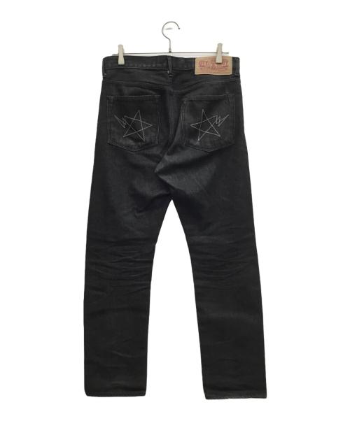 A BATHING APE（ア ベイシング エイプ）A BATHING APE (ア ベイシング エイプ) デニムパンツ ブラック サイズ:Mの古着・服飾アイテム
