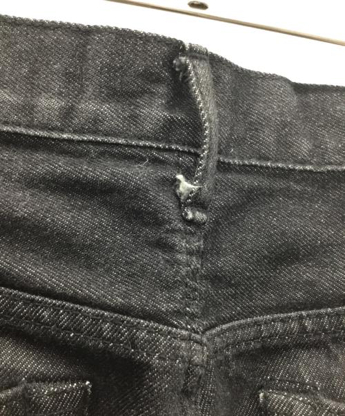 A BATHING APE（ア ベイシング エイプ）A BATHING APE (ア ベイシング エイプ) デニムパンツ ブラック サイズ:Mの古着・服飾アイテム