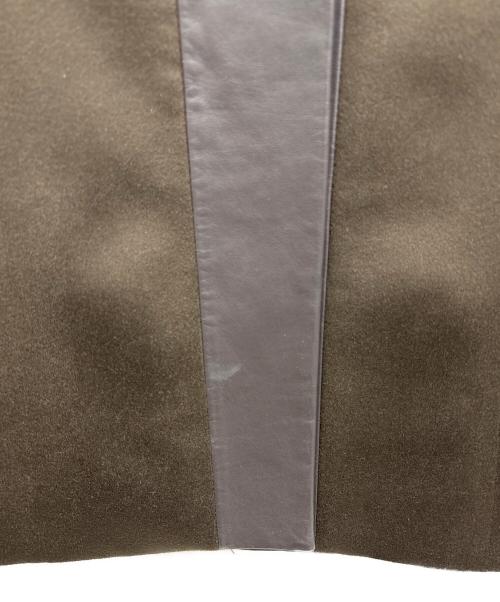 mila schon（ミラ ショーン）mila schon (ミラ ショーン) ロングコート カーキ サイズ:42の古着・服飾アイテム