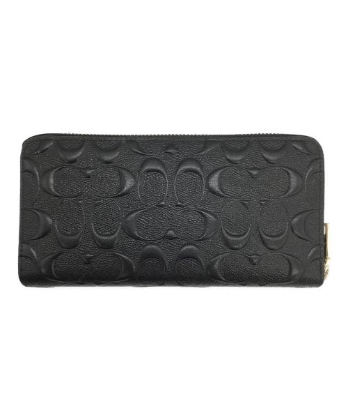 COACH（コーチ）COACH (コーチ) 長財布 ブラックの古着・服飾アイテム