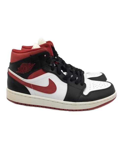 NIKE（ナイキ）NIKE (ナイキ) Air Jordan 1 Mid (エアジョーダン1 ミッド) ホワイト×ブラック サイズ:27の古着・服飾アイテム
