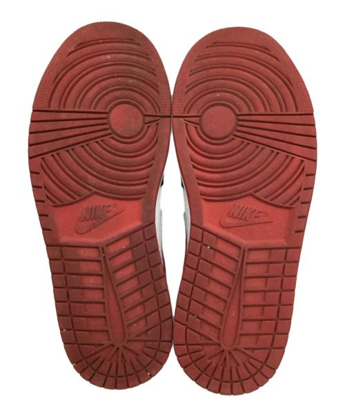 NIKE（ナイキ）NIKE (ナイキ) Air Jordan 1 Mid (エアジョーダン1 ミッド) ホワイト×ブラック サイズ:27の古着・服飾アイテム