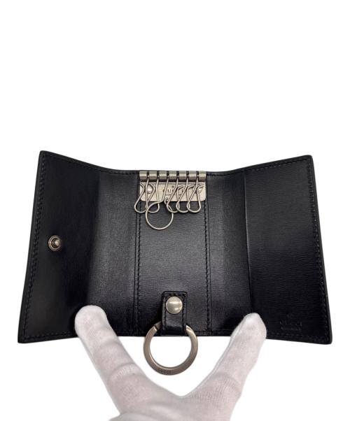 GUCCI（グッチ）GUCCI (グッチ) 6連キーケース ブラックの古着・服飾アイテム