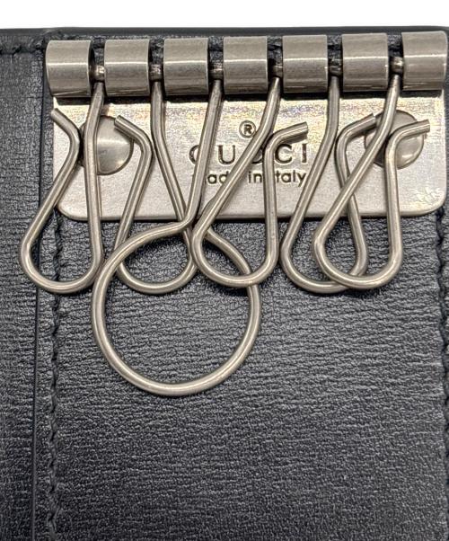 GUCCI（グッチ）GUCCI (グッチ) 6連キーケース ブラックの古着・服飾アイテム