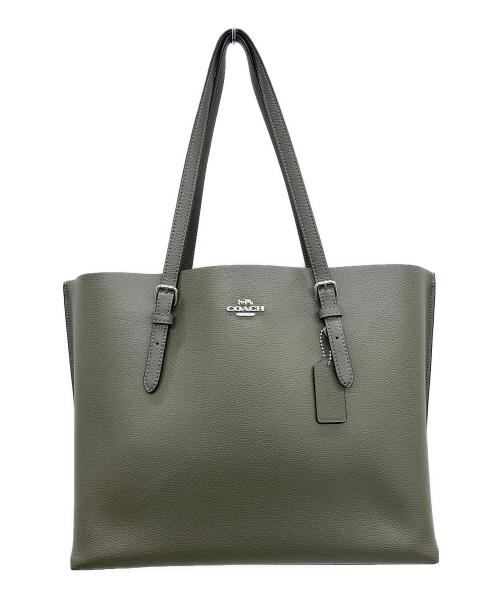 COACH（コーチ）COACH (コーチ) トートバッグ グリーン×パープルの古着・服飾アイテム