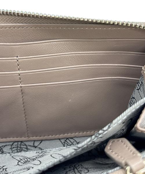 Vivienne Westwood（ヴィヴィアンウエストウッド）Vivienne Westwood (ヴィヴィアンウエストウッド) 長財布 ベージュの古着・服飾アイテム