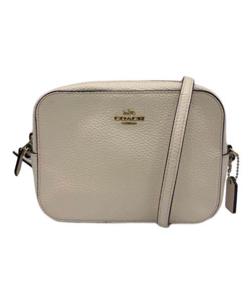 COACH（コーチ）COACH (コーチ) ミニショルダーバッグ アイボリーの古着・服飾アイテム