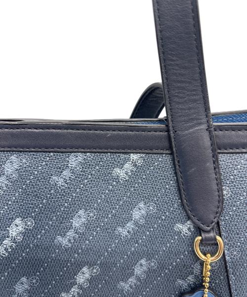COACH（コーチ）COACH (コーチ) トートバッグ ブルーの古着・服飾アイテム
