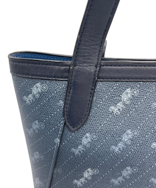COACH（コーチ）COACH (コーチ) トートバッグ ブルーの古着・服飾アイテム
