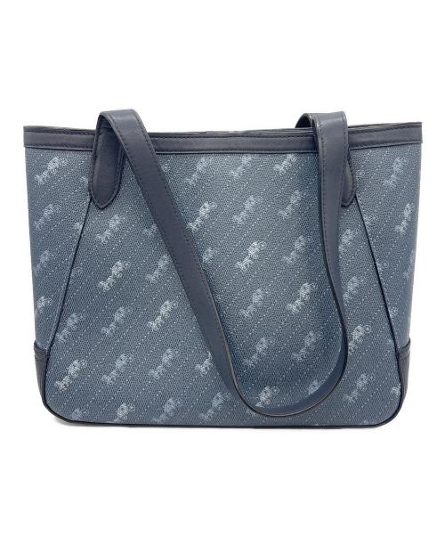 COACH（コーチ）COACH (コーチ) トートバッグ ブルーの古着・服飾アイテム
