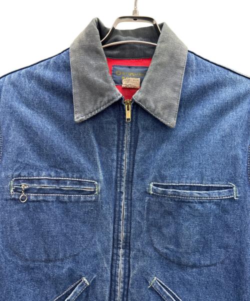 OSH KOSH（オシュコシュ）OSH KOSH (オシュコシュ) 70Sワークジャケット ネイビー サイズ:38Rの古着・服飾アイテム