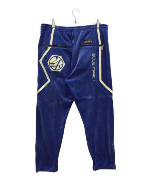 24karats（トゥエンティーフォーカラッツ）24karats (トゥエンティーフォーカラッツ) セットアップジャージ ブルー サイズ:XLの古着・服飾アイテム