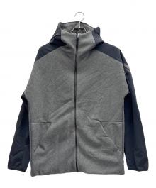 adidas（アディダス）の古着「ジップパーカー」｜グレー