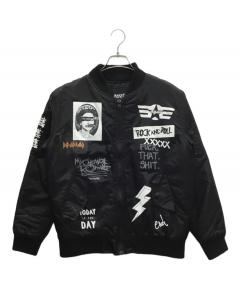 中古・古着通販】CALEE (キャリー) MA-1ジャケット ブラック サイズ:M