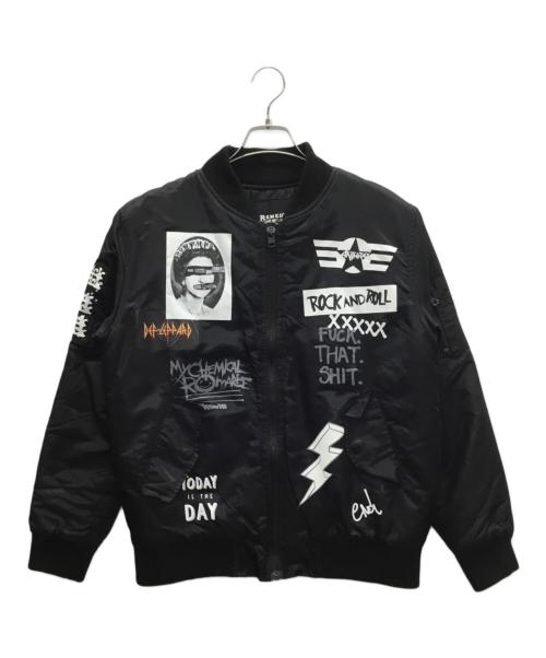 REMEDY（レメディ）REMEDY (レメディ) MA-1ジャケット ブラック サイズ:Mの古着・服飾アイテム