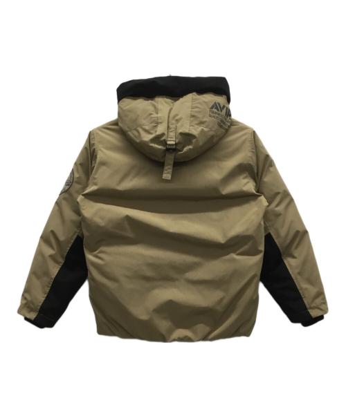 AVIREX（アヴィレックス）AVIREX (アヴィレックス) ダウンジャケット カーキ サイズ:Fの古着・服飾アイテム