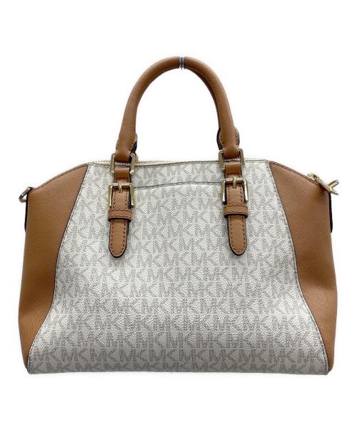 MICHAEL KORS（マイケル・コース）MICHAEL KORS (マイケル・コース) 2WAYバッグ ベージュの古着・服飾アイテム