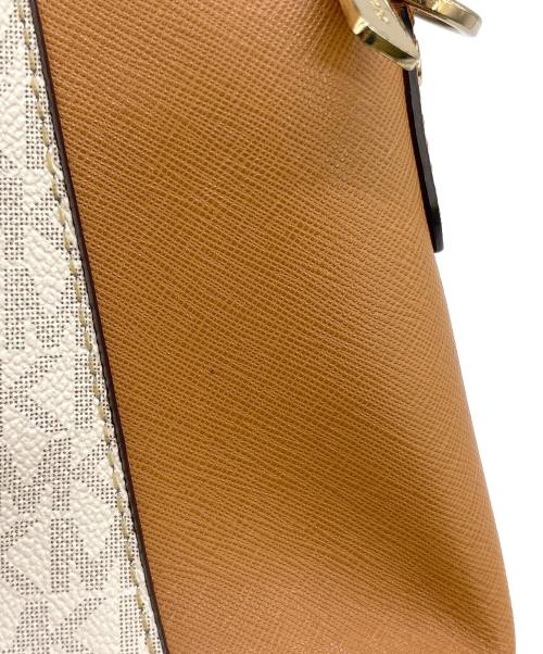 MICHAEL KORS（マイケル・コース）MICHAEL KORS (マイケル・コース) 2WAYバッグ ベージュの古着・服飾アイテム