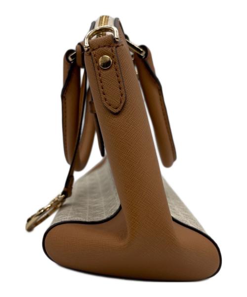 MICHAEL KORS（マイケル・コース）MICHAEL KORS (マイケル・コース) 2WAYバッグ ベージュの古着・服飾アイテム