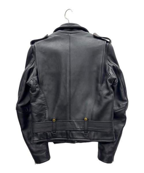 VANSON（バンソン）VANSON (バンソン) ダブルライダースジャケット ブラック サイズ:36の古着・服飾アイテム