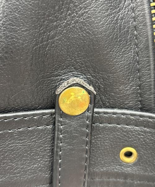 VANSON（バンソン）VANSON (バンソン) ダブルライダースジャケット ブラック サイズ:36の古着・服飾アイテム