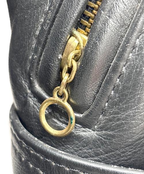 VANSON（バンソン）VANSON (バンソン) ダブルライダースジャケット ブラック サイズ:36の古着・服飾アイテム