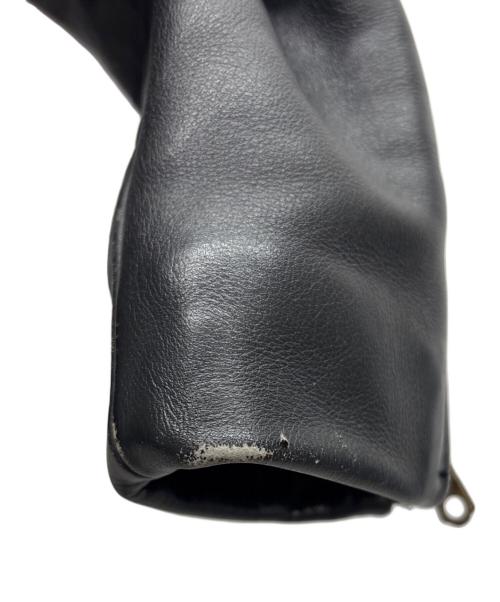 VANSON（バンソン）VANSON (バンソン) ダブルライダースジャケット ブラック サイズ:36の古着・服飾アイテム