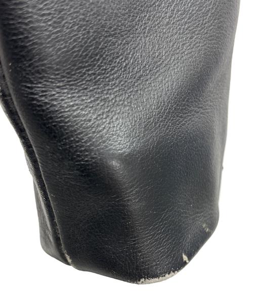 VANSON（バンソン）VANSON (バンソン) ダブルライダースジャケット ブラック サイズ:36の古着・服飾アイテム