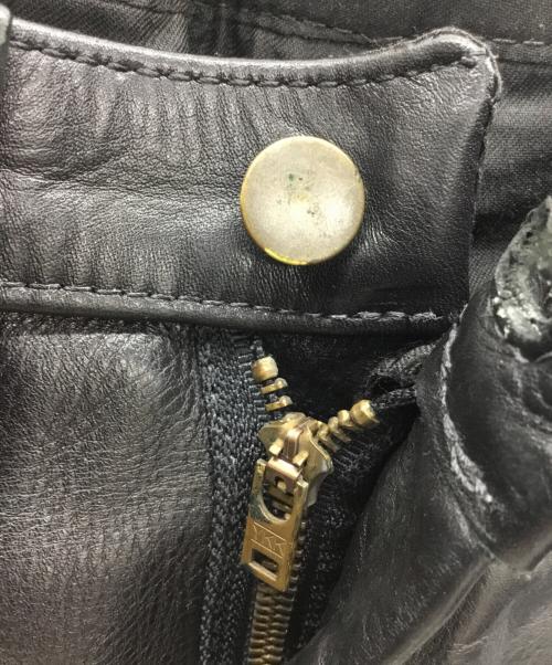 VANSON（バンソン）VANSON (バンソン) ライダースパンツ ブラック サイズ:33の古着・服飾アイテム