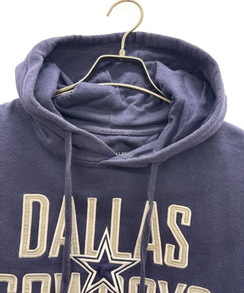 DALLAS COWBOYS（ダラス カウボーイズ）DALLAS COWBOYS (ダラス カウボーイズ) プルオーバーパーカー ネイビー サイズ:XLの古着・服飾アイテム