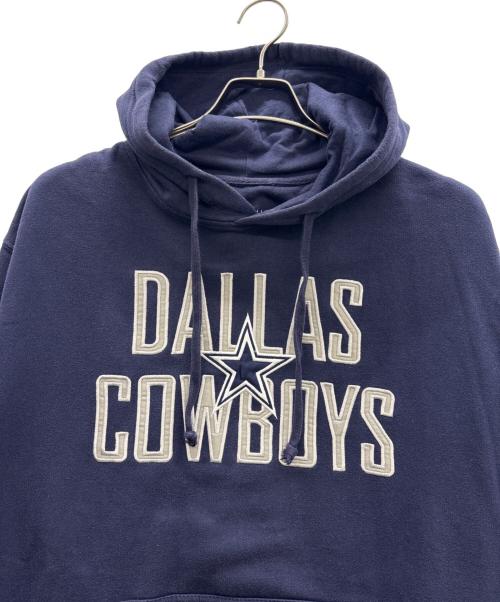 DALLAS COWBOYS（ダラス カウボーイズ）DALLAS COWBOYS (ダラス カウボーイズ) プルオーバーパーカー ネイビー サイズ:XLの古着・服飾アイテム
