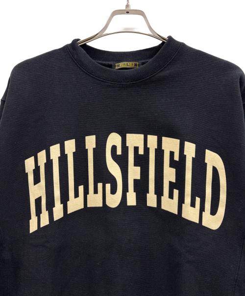 HILLS FIELD（ヒルズフィールド）HILLS FIELD (ヒルズフィールド) 裏起毛スウェット ブラック サイズ:XLの古着・服飾アイテム