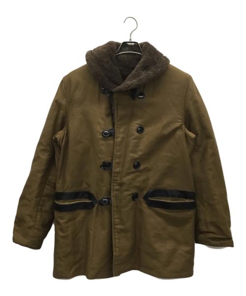 U'S NAVY（ユーエスネイビー）U'S NAVY (アメリカ海軍) バーンストーマーコート ブラウン サイズ:40の古着・服飾アイテム