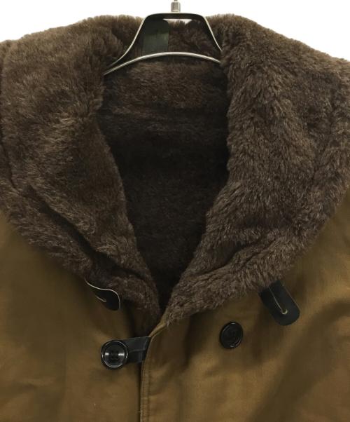 U'S NAVY（ユーエスネイビー）U'S NAVY (アメリカ海軍) バーンストーマーコート ブラウン サイズ:40の古着・服飾アイテム