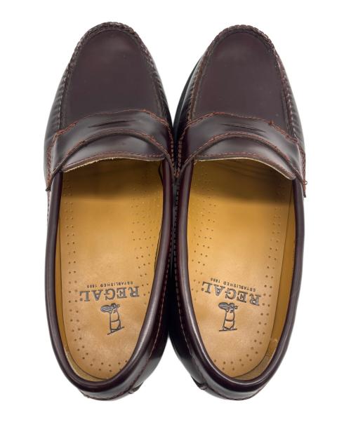 REGAL（リーガル）REGAL (リーガル) コインローファー ブラウン サイズ:24.5cmの古着・服飾アイテム