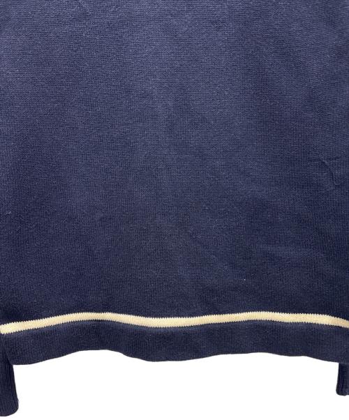 POLO（ポロ）POLO (ポロ・ラルフローレン) レタードカーディガン ネイビー サイズ:Mの古着・服飾アイテム