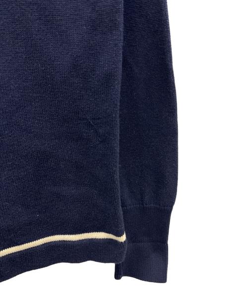 POLO（ポロ）POLO (ポロ・ラルフローレン) レタードカーディガン ネイビー サイズ:Mの古着・服飾アイテム