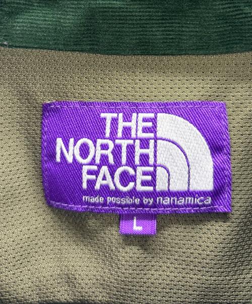 THE NORTH FACE PURPLE LABEL（ノースフェイスパープルレーベル）THE NORTH FACE PURPLE LABEL (ノースフェイスパープルレーベル) コーデュロイシャツ グリーン サイズ:Lの古着・服飾アイテム
