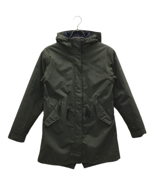 THE NORTH FACE（ザ ノース フェイス）THE NORTH FACE (ザ ノース フェイス) フィッシュテールトリクライメイトコート カーキ×ブルー サイズ:Lの古着・服飾アイテム