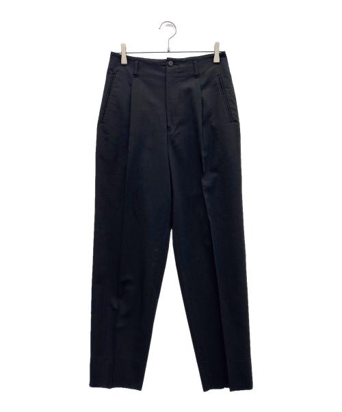 Jean Paul Gaultier homme（ジャンポールゴルチェオム）Jean Paul Gaultier homme (ジャンポールゴルチェオム) ダブルスーツセットアップ ブラック サイズ:48・W72の古着・服飾アイテム