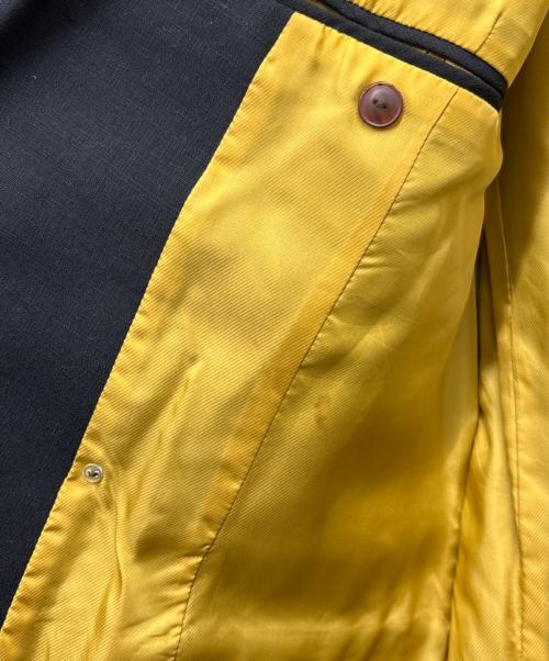 Jean Paul Gaultier homme（ジャンポールゴルチェオム）Jean Paul Gaultier homme (ジャンポールゴルチェオム) ダブルスーツセットアップ ブラック サイズ:48・W72の古着・服飾アイテム