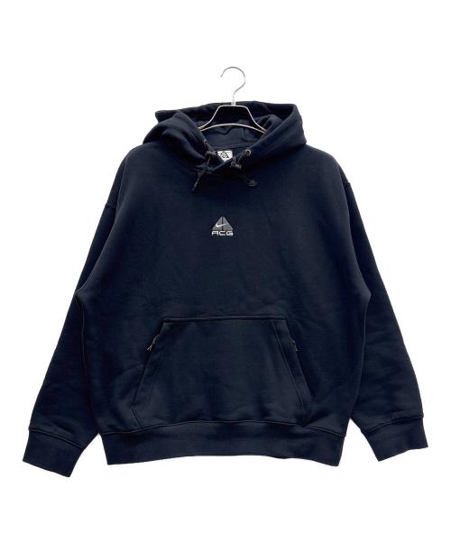 NIKE ACG（ナイキエーシージー）NIKE ACG (ナイキエーシージー) プルオーバーパーカー ブラック サイズ:Lの古着・服飾アイテム