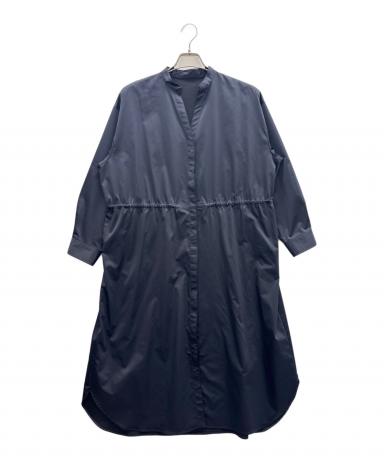 ソージュ　soeju リモンタコートワンピース　 ネイビーＭ 中古・古着通販】SOEJU (ソージュ) リモンタコートワンピース ネイビー