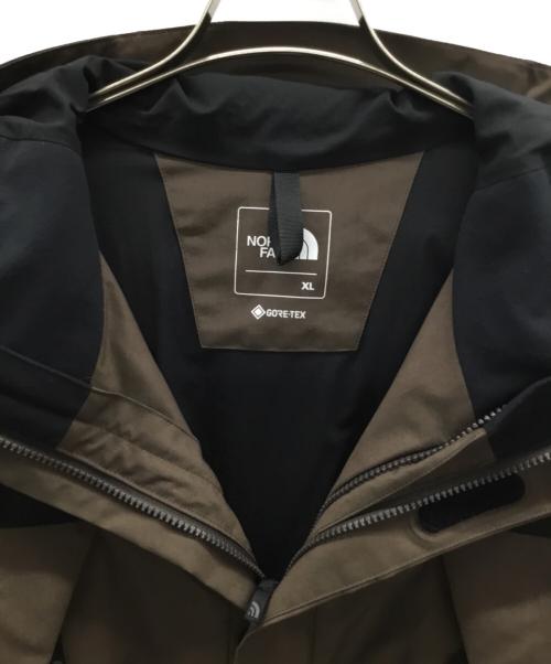 THE NORTH FACE（ザ ノース フェイス）THE NORTH FACE (ザ ノース フェイス) マウンテンジャケット ブラウン×ブラック サイズ:XLの古着・服飾アイテム